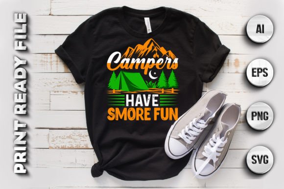 Camping T-shirt Design: A Modern Approach to Personalized Apparel