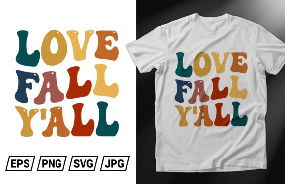 Love Fall, Autumn T-shirt Design: A Creative and Business Opportunity for Modern Creators