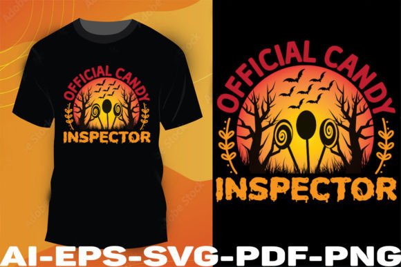 Official Candy Inspector SVG Design