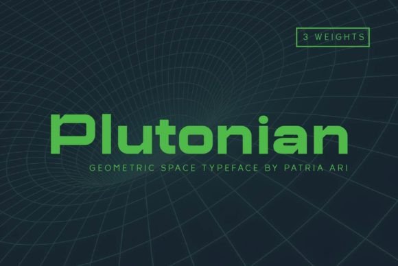 Plutonian Font for Eye-Catching Designs