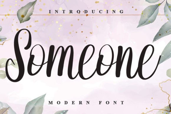 Someone Font: A Fresh Handwritten Style for Modern Design